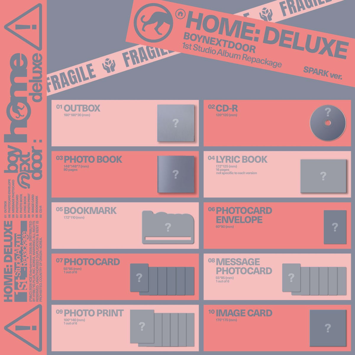 BOYNEXTDOOR - HOME : DELUXE SET + EARLY-BIRD Weverse Gift Nolae