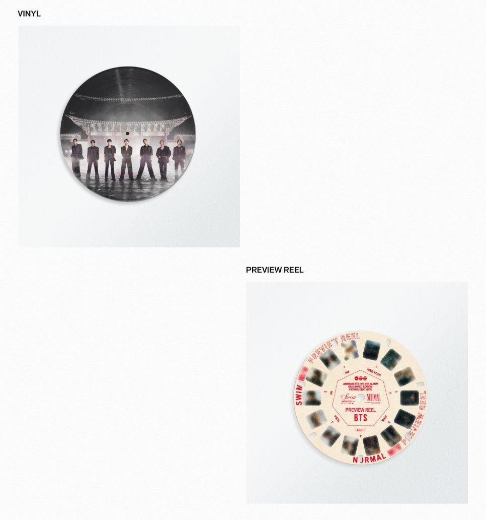 【BTS】ARIRANG 613 Vinyl ポラロイドカード８枚セット BTS - ARIRANG (613 LIMITED EDITION PICTURE DISC VINYL)