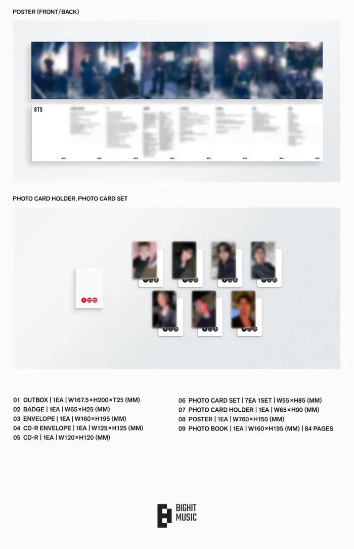 BTS - ARIRANG SET + Withmuu Lucky Draw Gift Nolae