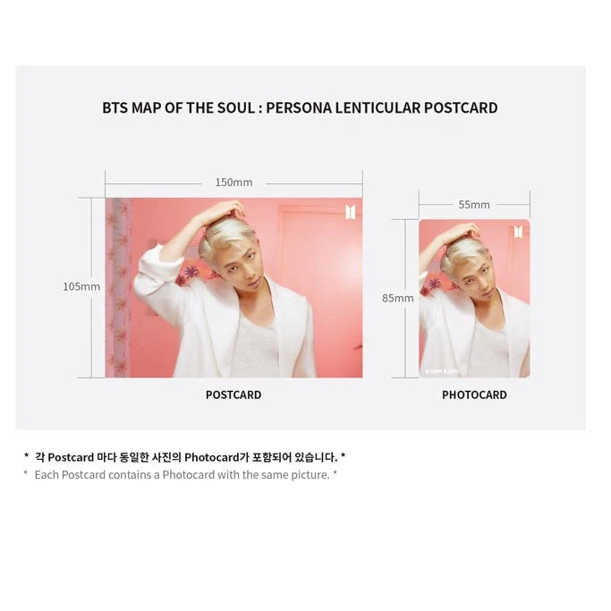 BTS Lenticular Postcard VER.2 (Persona / Her) Nolae