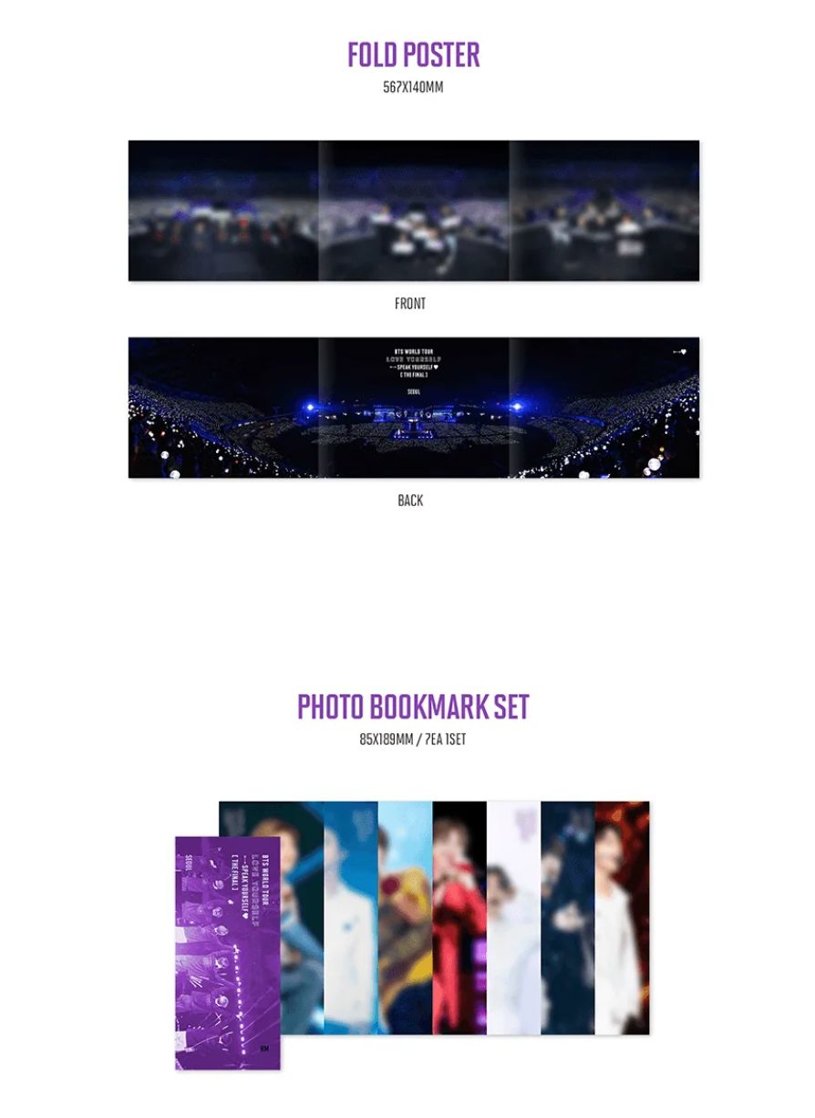 BTS - LOVE YOURSELF SPEAK YOURSELF THE FINAL + 2025 FESTA GIFT Nolae