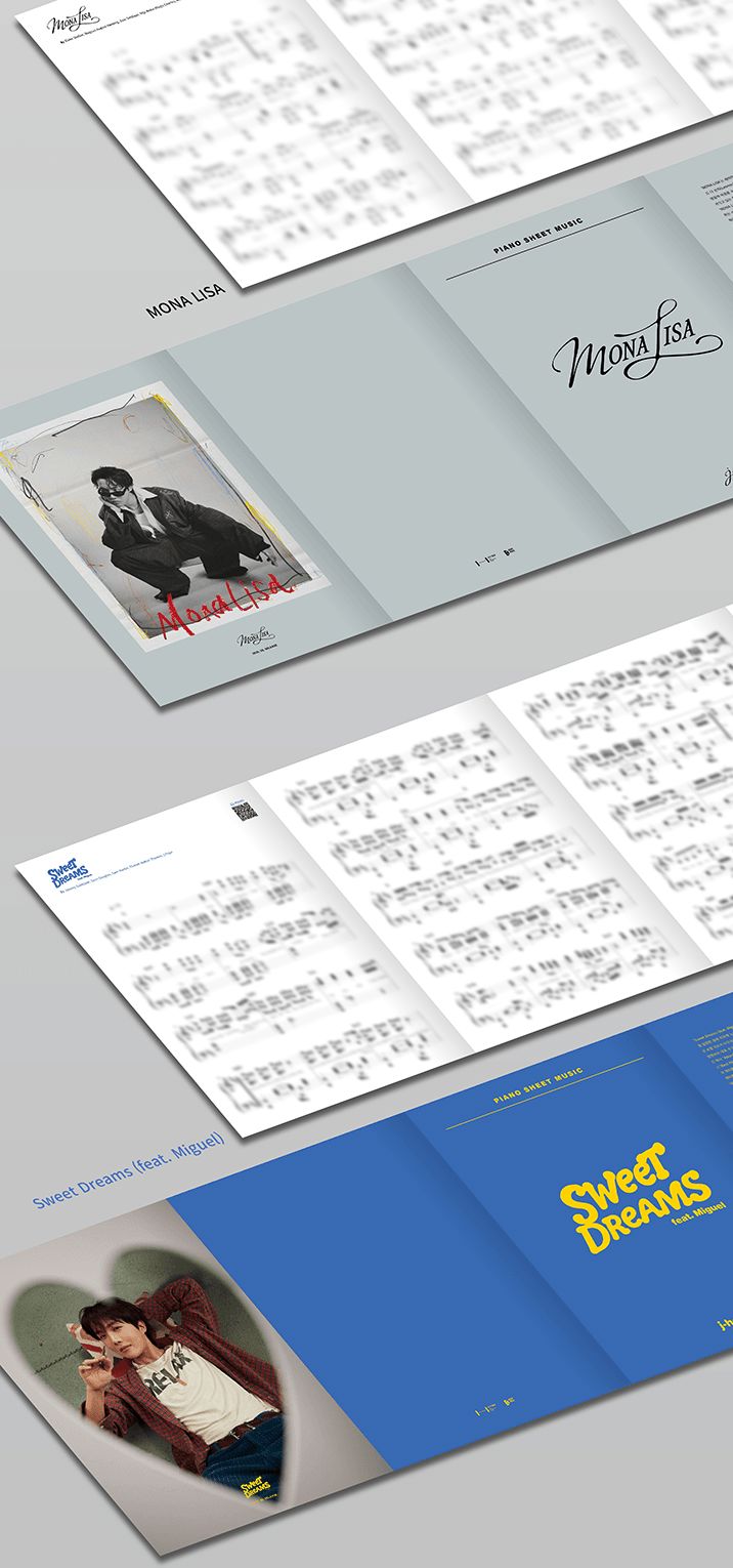 BTS - PIANO SHEET MUSIC : J-HOPE (PACKAGE) Nolae