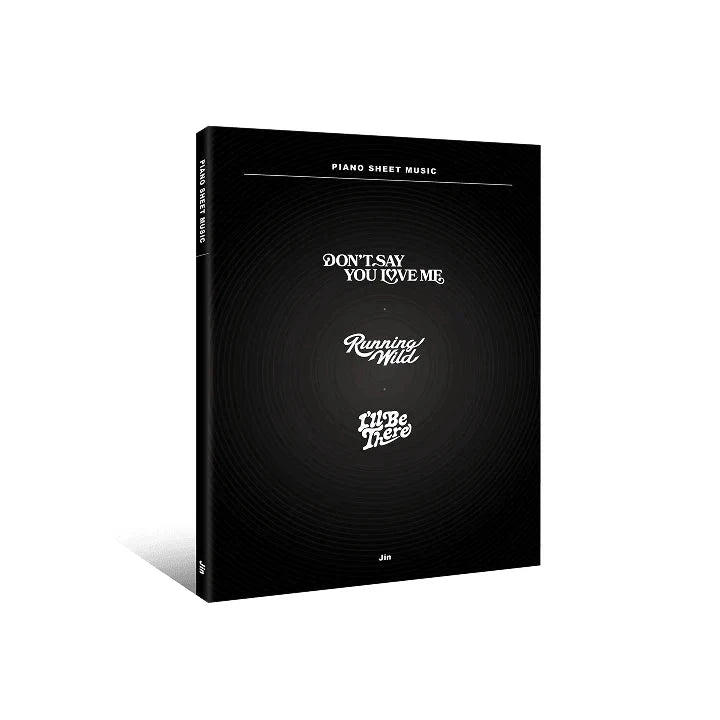 BTS - PIANO SHEET MUSIC : JIN (PACKAGE) Nolae