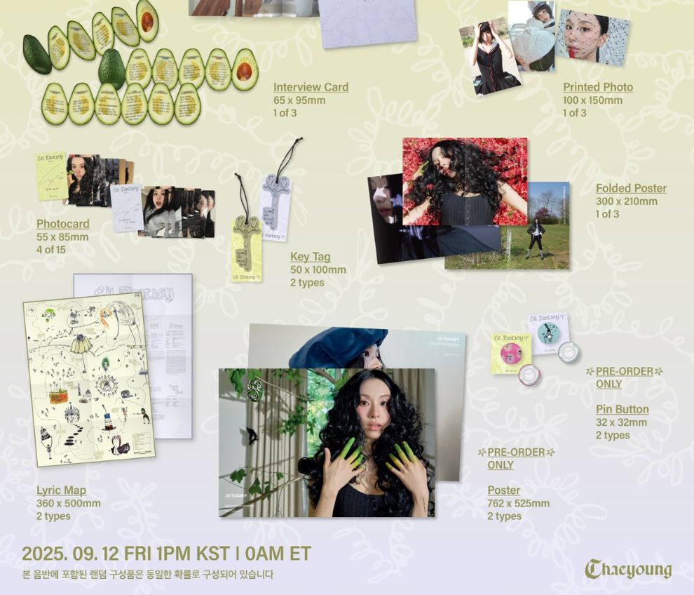 CHAEYOUNG (TWICE) - LIL FANTASY VOL.1 + FANS SHOP Photocard