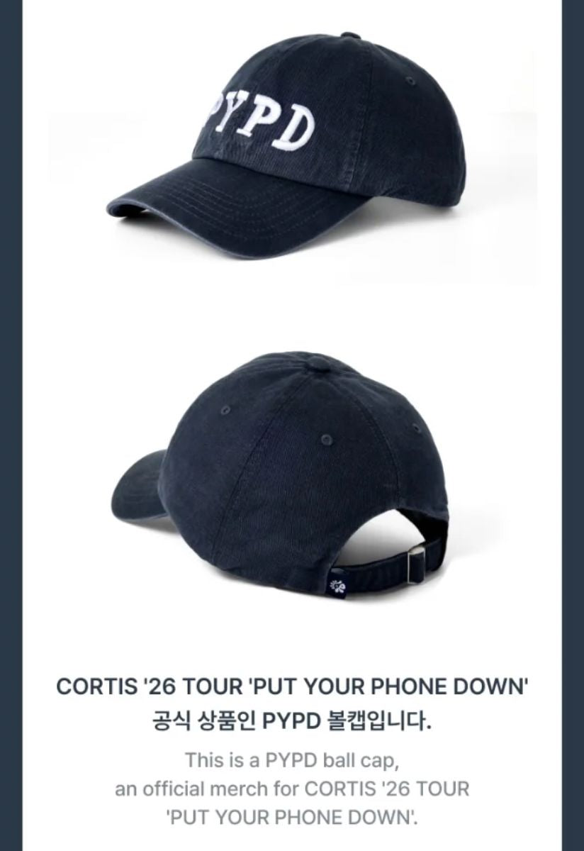 CORTIS - BALL CAP ('26 CORTIS TOUR : PUT YOUR PHONE DOWN MD) Nolae