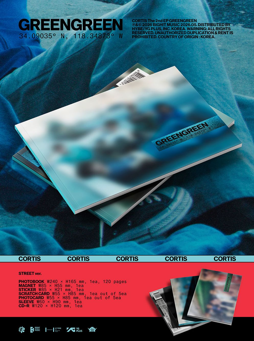 CORTIS - GREENGREEN Nolae