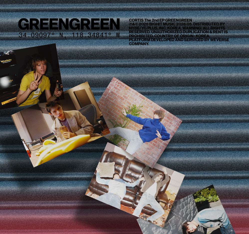 CORTIS - GREENGREEN (WEVERSE ALBUMS VER.) + BDM Gift