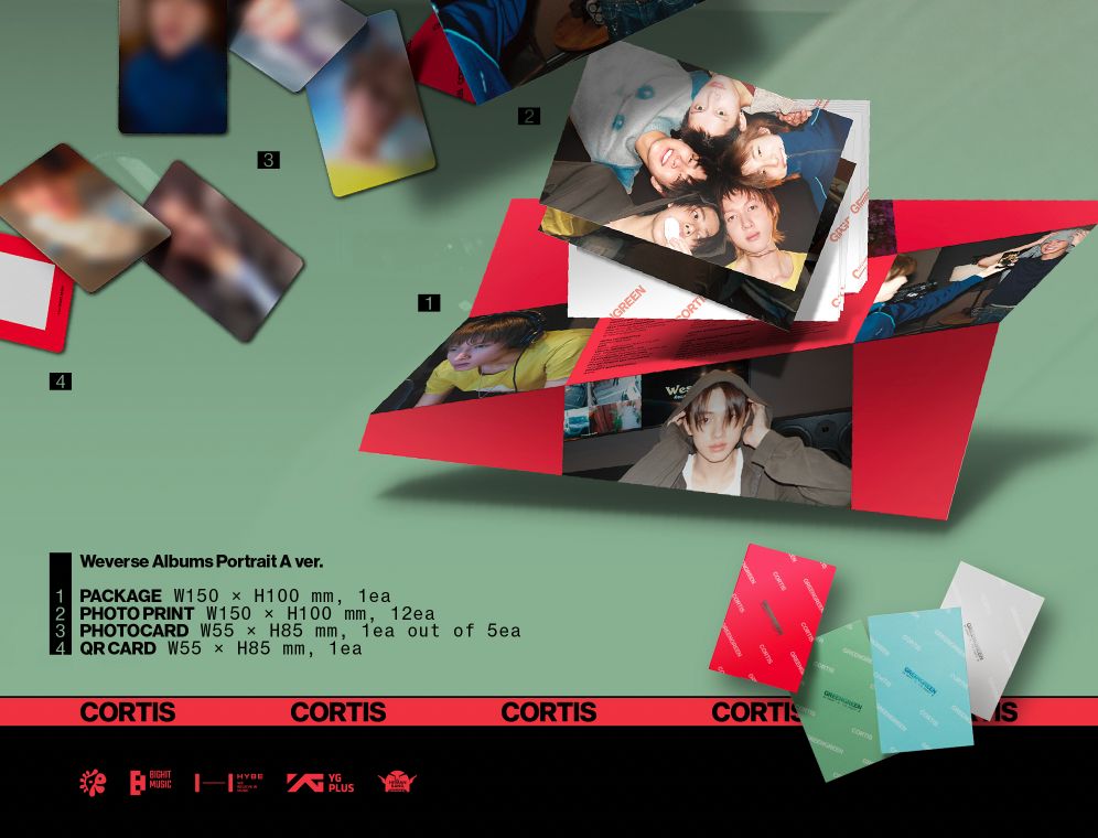 CORTIS - GREENGREEN (WEVERSE ALBUMS VER.) Nolae