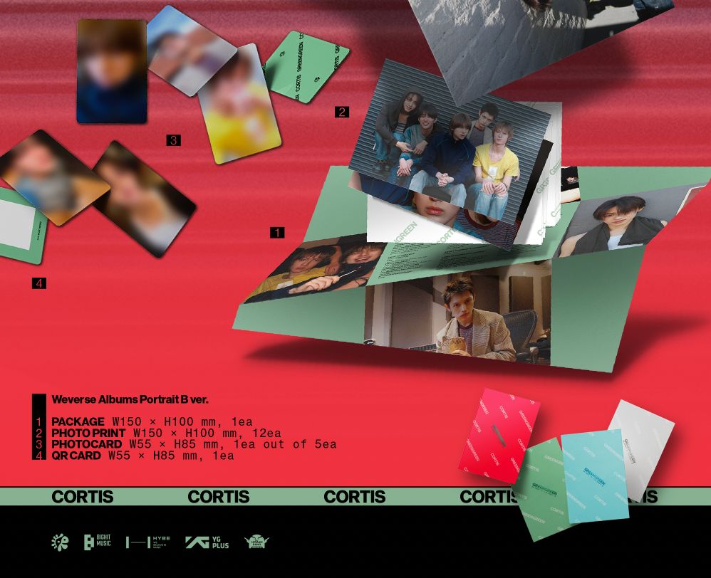 CORTIS - GREENGREEN (WEVERSE ALBUMS VER.) Nolae