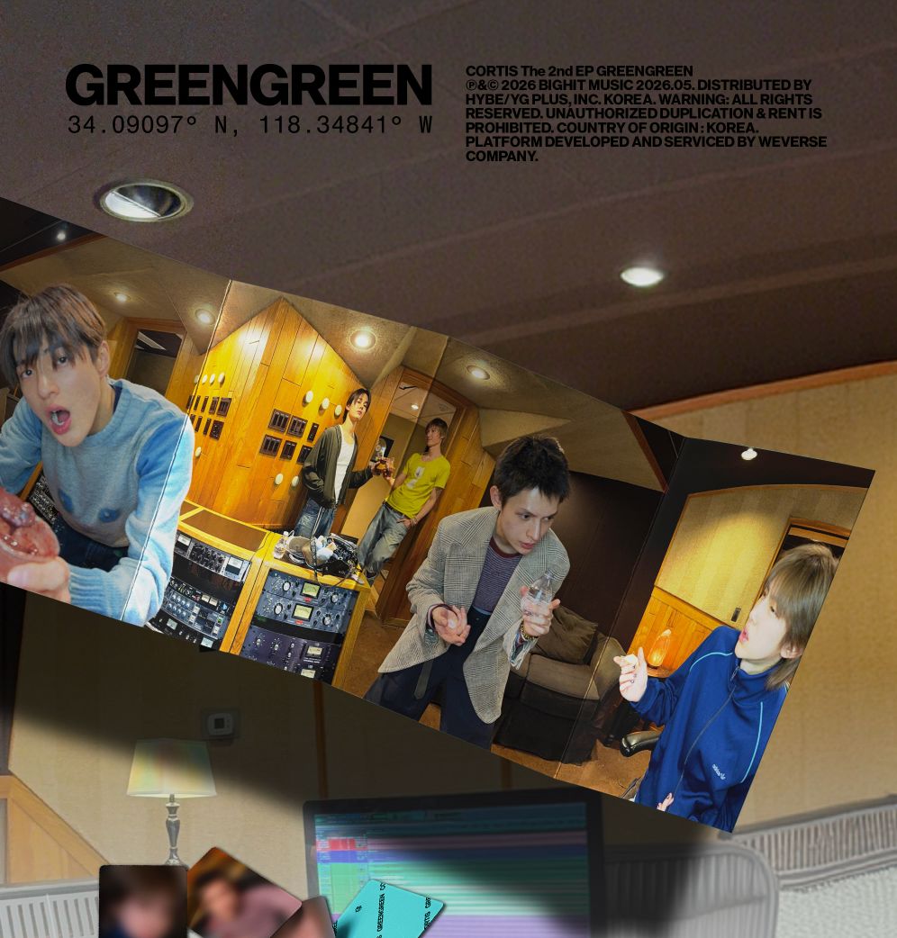 CORTIS - GREENGREEN (WEVERSE ALBUMS VER.) SET + Weverse Gift Nolae