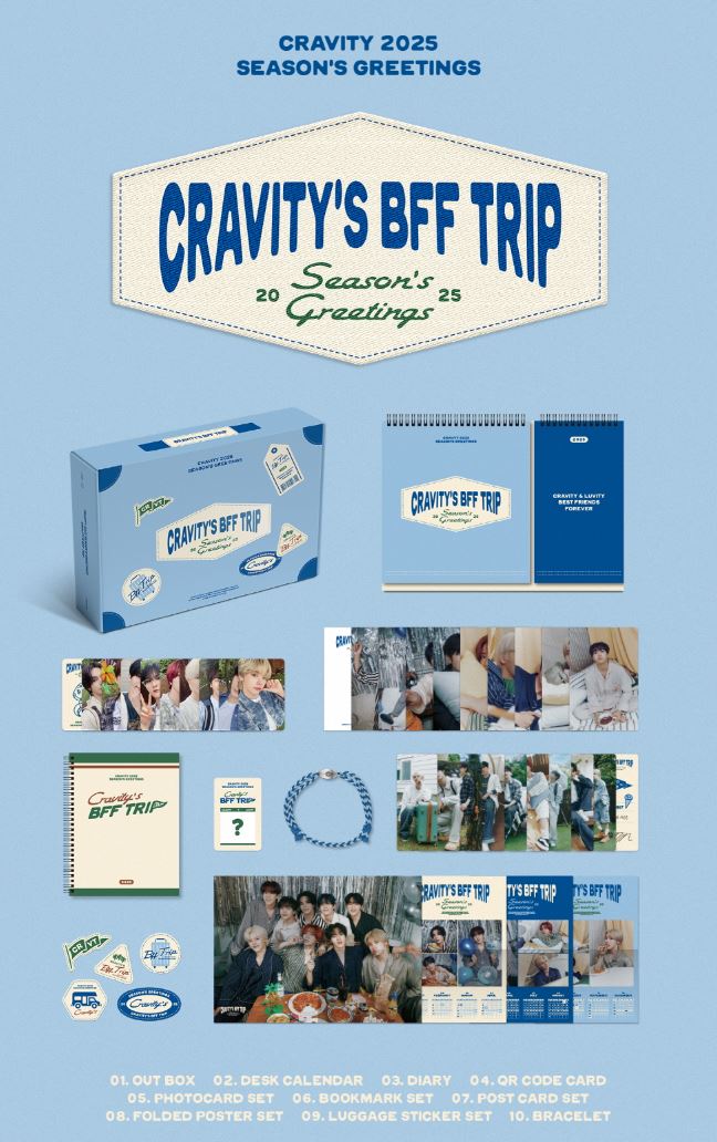 CRAVITY - 2025 SEASON’S GREETINGS (CRAVITY'S BFF TRIP) Nolae