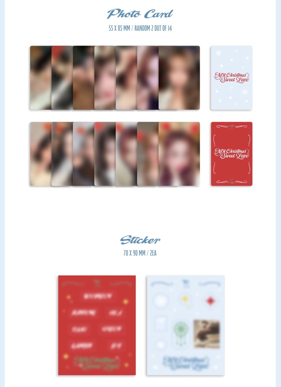 DREAMCATCHER - MY CHRISTMAS SWEET LOVE (POCA ALBUM) + Makestar Video Call Photocard Nolae