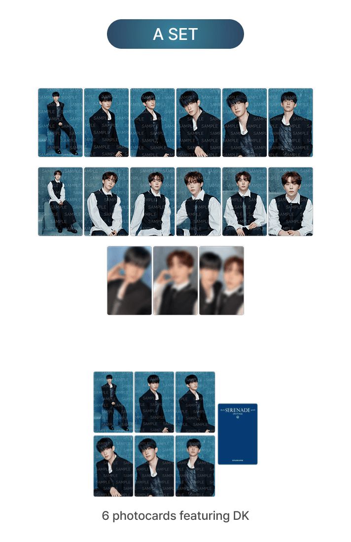 DXS (SEVENTEEN) - PHOTOCARD SET ('SERENADE' ON STAGE MD) Nolae
