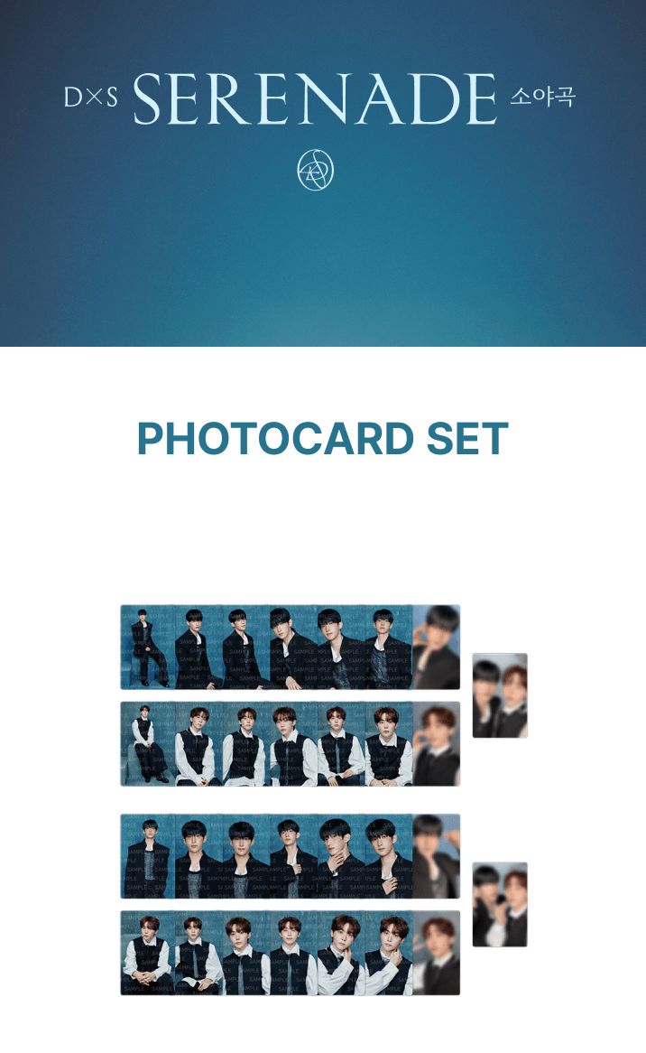 DXS (SEVENTEEN) - PHOTOCARD SET ('SERENADE' ON STAGE MD) Nolae