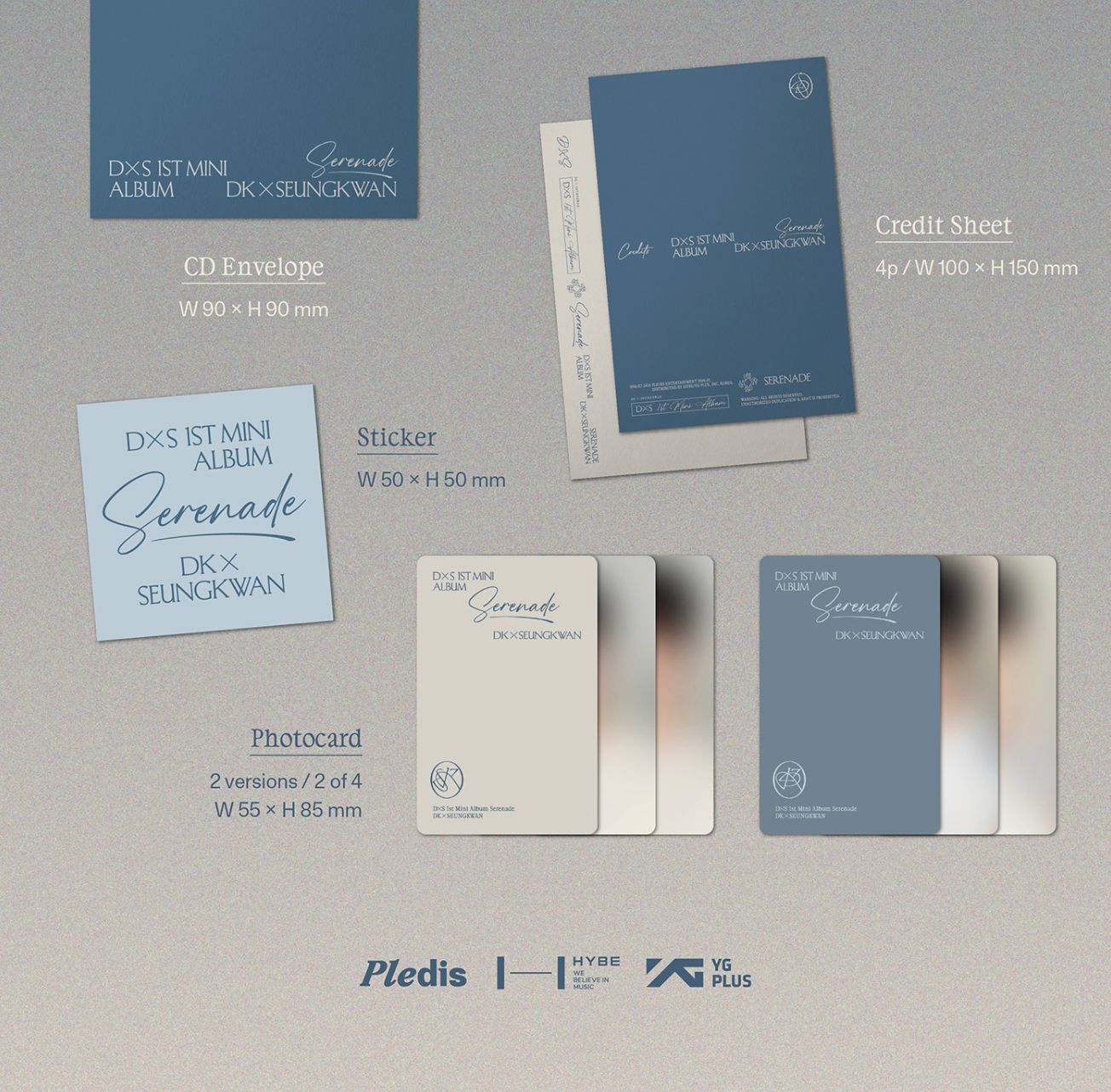 DXS (SEVENTEEN) - SERENADE (COMPACT VER.) + Weverse Gift Nolae