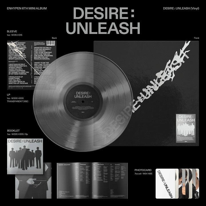 ENHYPEN - DESIRE: UNLEASH VINYL Nolae