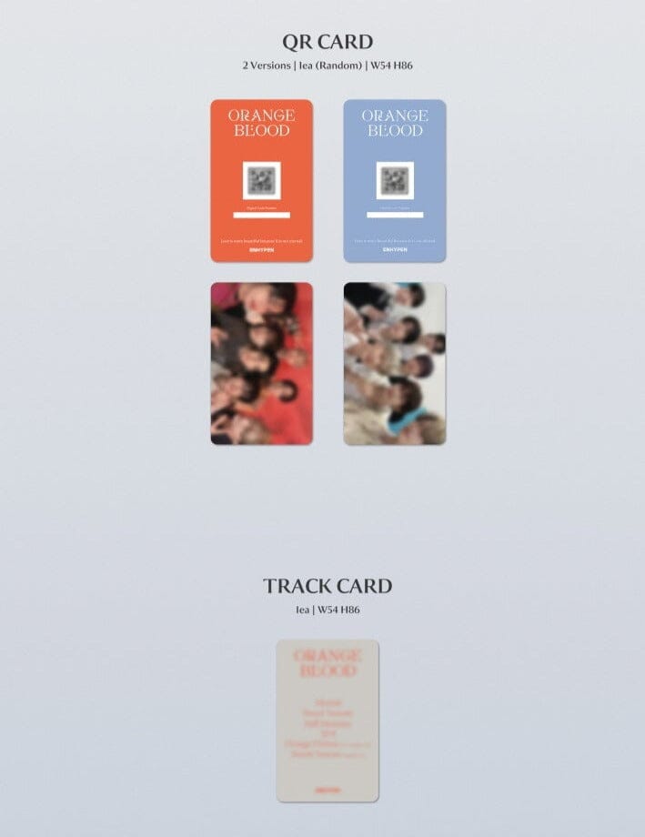 ENHYPEN - ORANGE BLOOD (WEVERSE ALBUMS VER.) Nolae