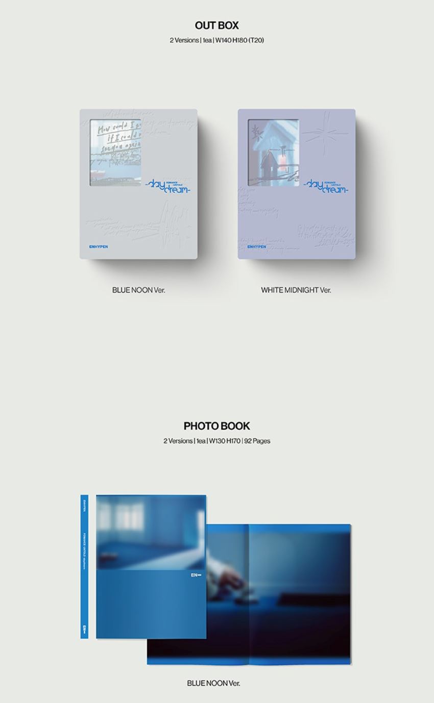 ENHYPEN - ROMANCE : UNTOLD - DAYDREAM SET + Apple Music Photocards Nolae