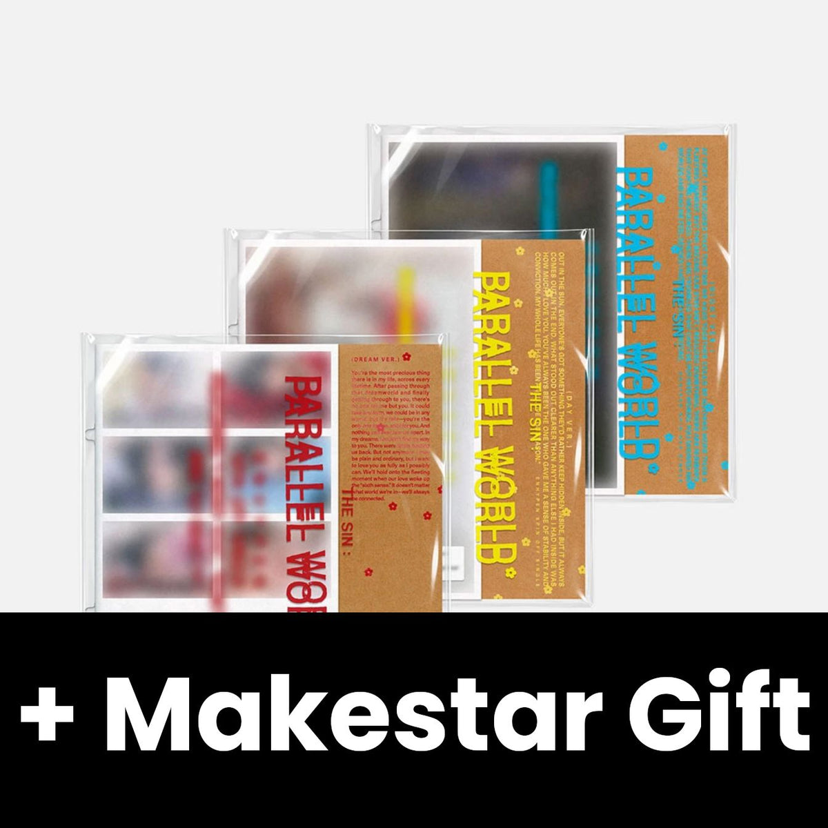 ENHYPEN - THE SIN : PARALLEL WORLD + Makestar Gift Nolae