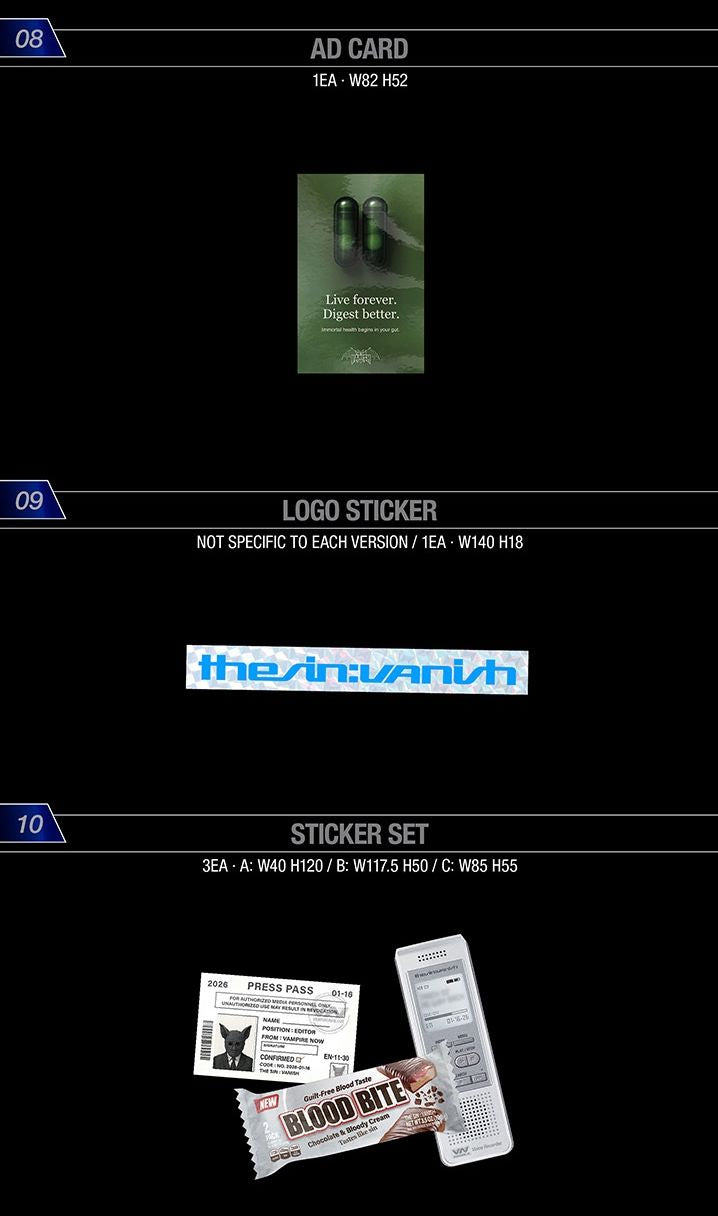 ENHYPEN - THE SIN: VANISH + WEVERSE GIFT Nolae