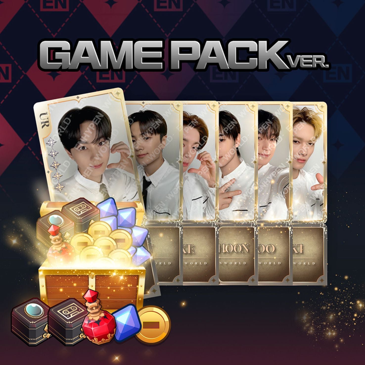 ENHYPEN - WORLD COUPON CARD COLLECTION (AFTER CLASS VER.)