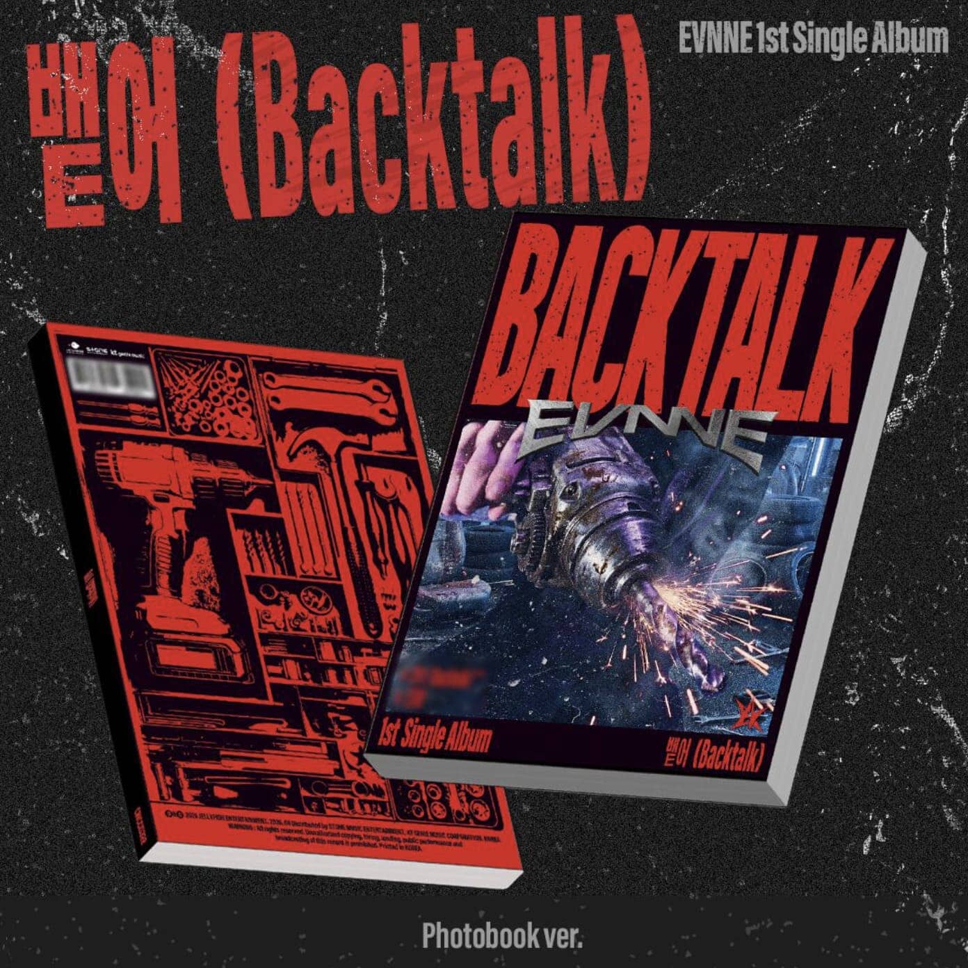 EVNNE - BACKTALK (PHOTOBOOK VER.) Nolae