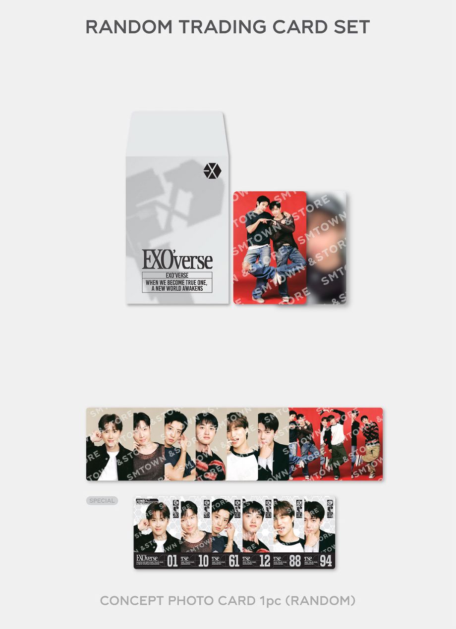 EXO - RANDOM TRADING CARD SET (2025 EXO FANMEETING EXO'VERSE MD) Nolae