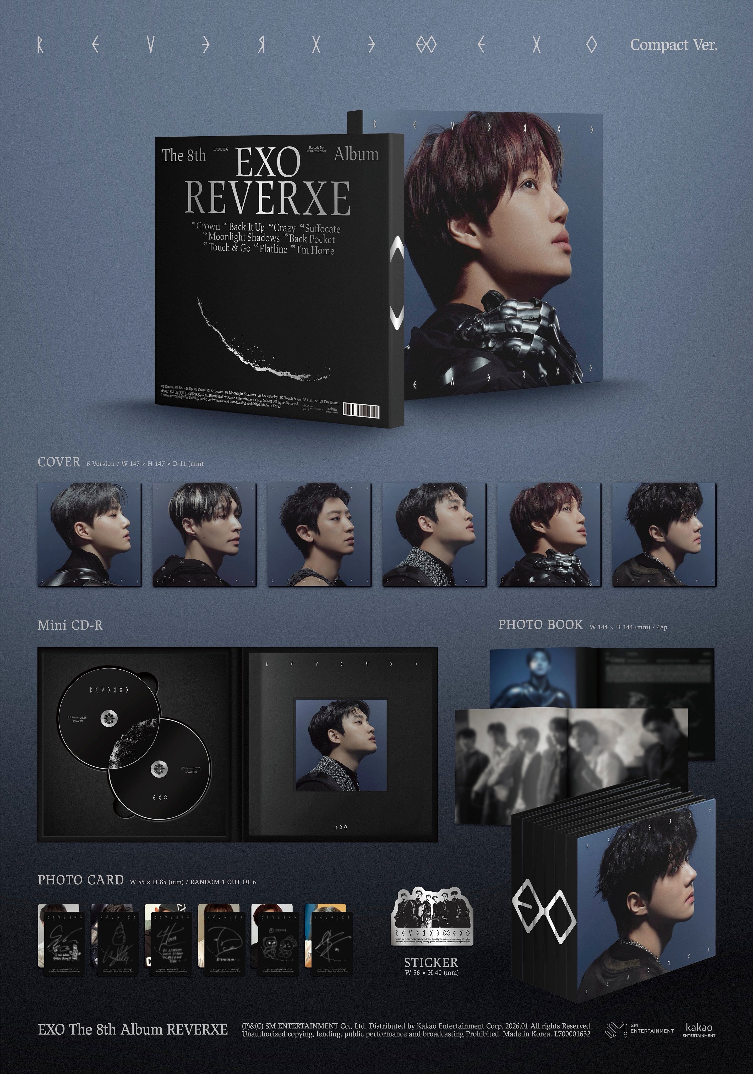 EXO - REVERXE (COMPACT VER.) Nolae