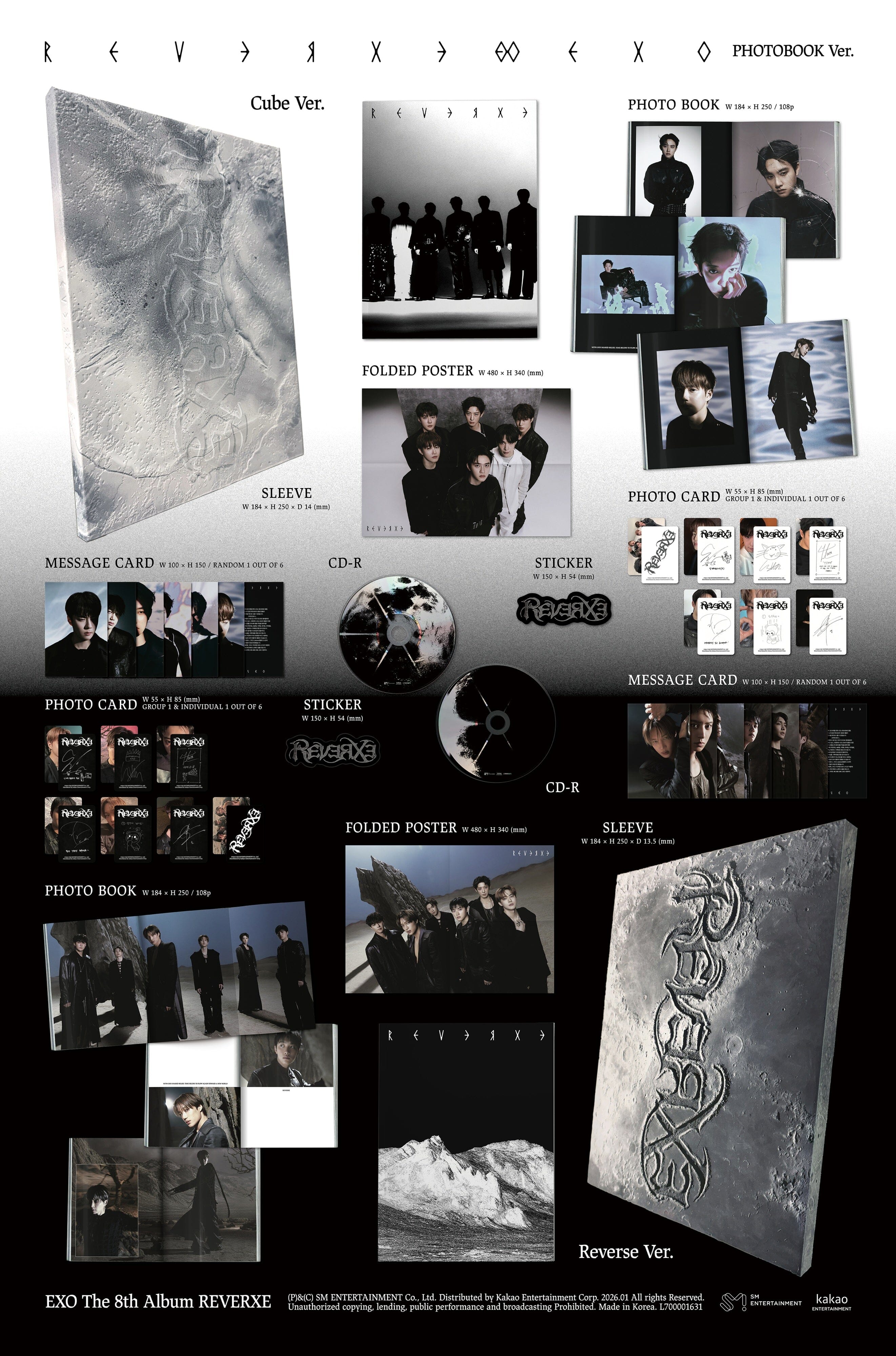 EXO - REVERXE (PHOTOBOOK VER.) Nolae