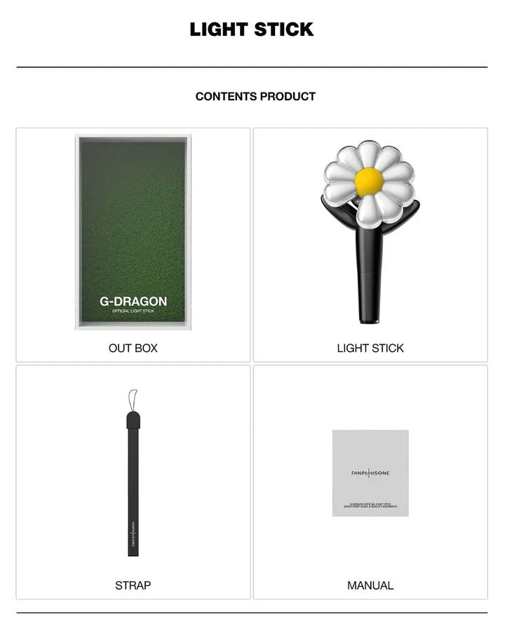 G-DRAGON (BIGBANG) - OFFICIAL LIGHT STICK Nolae