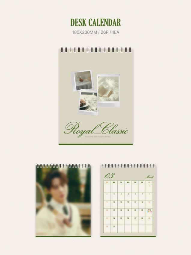 HA SUNG WOON - 2025 SEASON'S GREETINGS (ROYAL CLASSiC) Nolae