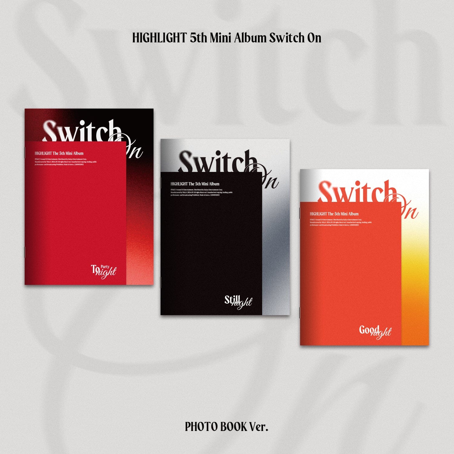 HIGHLIGHT - SWITCH ON (THE 5TH MINI ALBUM) Nolae