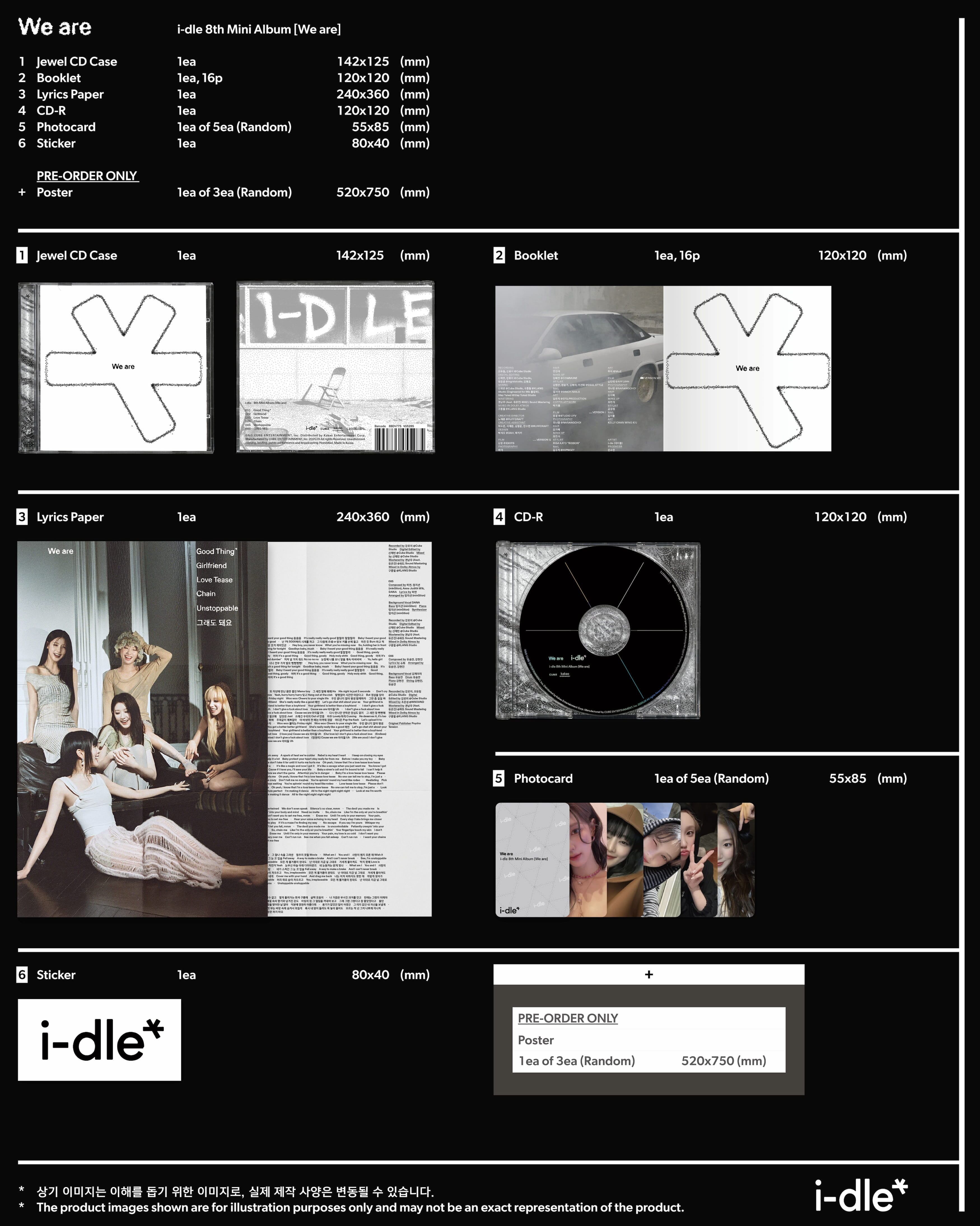 I-DLE - WE ARE (SPECIAL JEWEL VER.) Nolae