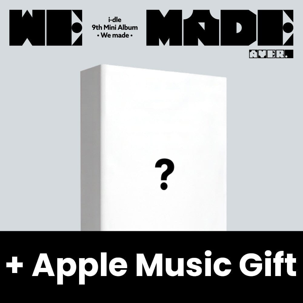 I-DLE - WE MADE + Apple Music Gift Nolae