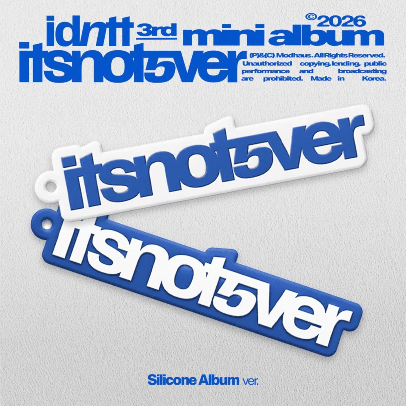 IDNTT - ITSNOTOVER (KEYRING ALBUM) Nolae