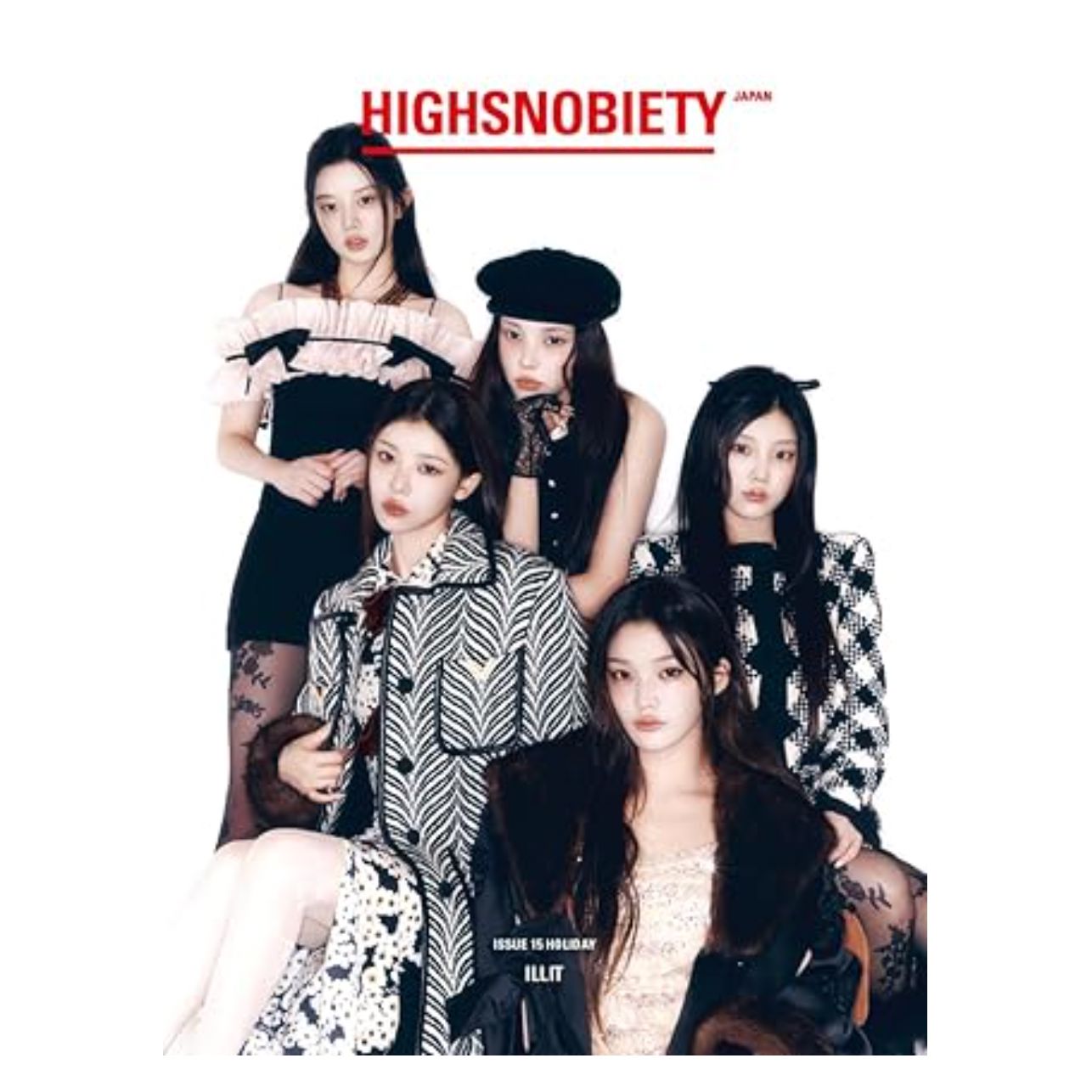 ILLIT - HIGHSNOBIETY JAPAN (ISSUE 15 HOLIDAY) Nolae