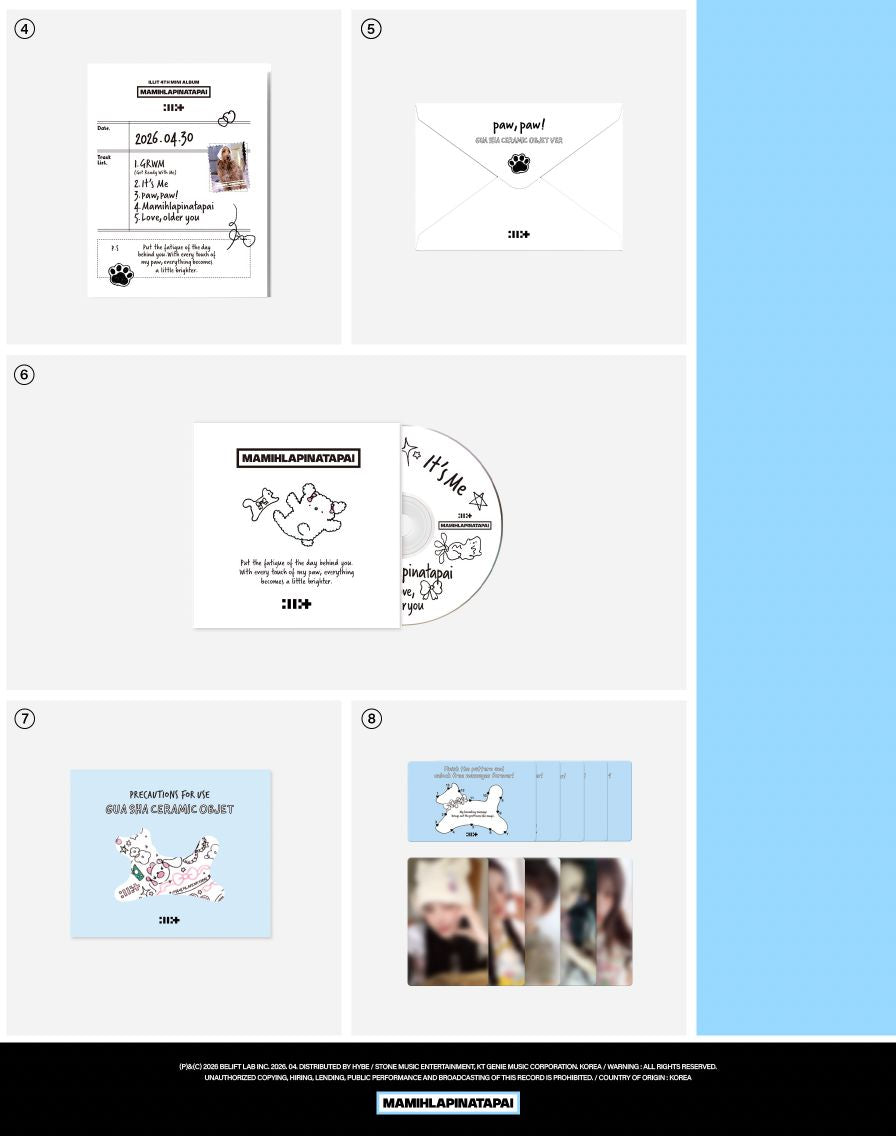 ILLIT - MAMIHLAPINATAPAI (GUA SHA CERAMIC OBJET VER.) Nolae