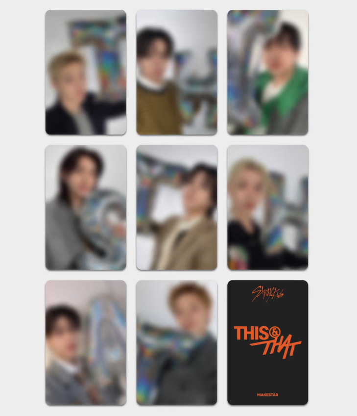 STRAY KIDS - THIS & THAT + Makestar Lucky Draw Gift