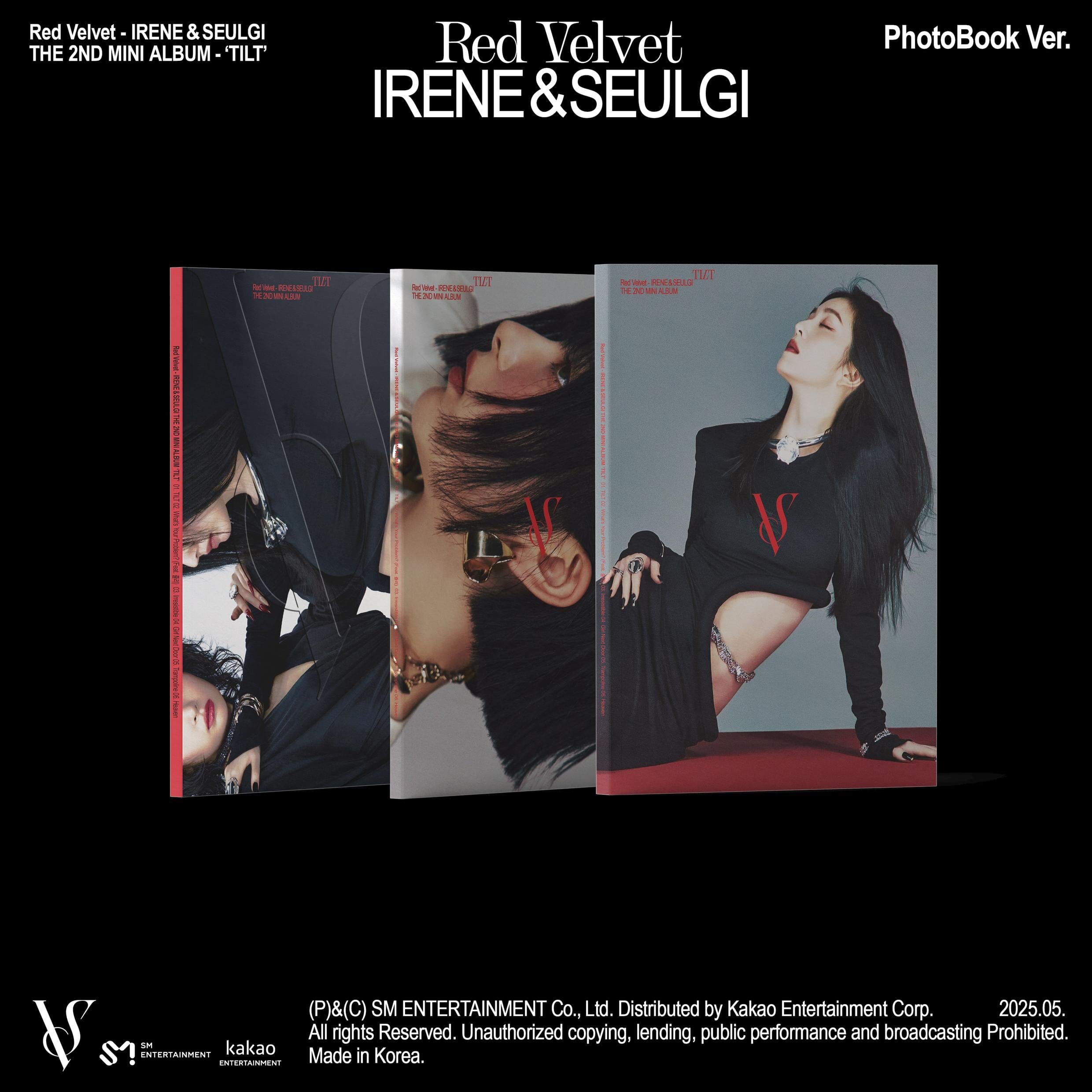 IRENE & SEULGI (RED VELVET) - TILT (PHOTO BOOK VER.) Nolae