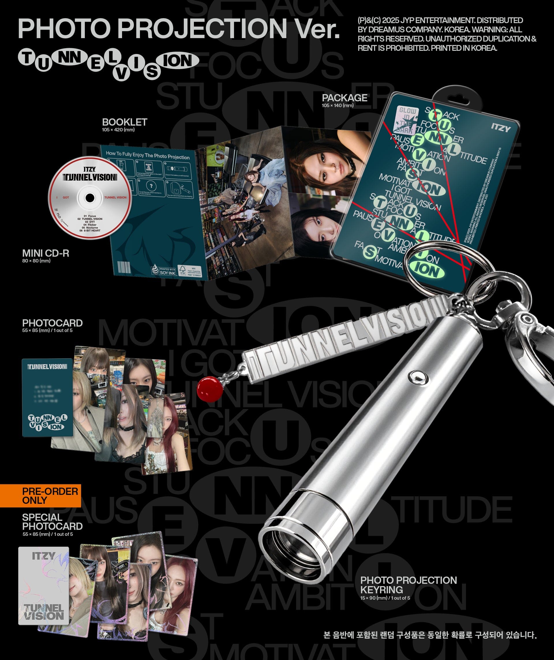 ITZY - TUNNEL VISION (PHOTO PROJECTION VER.) Nolae