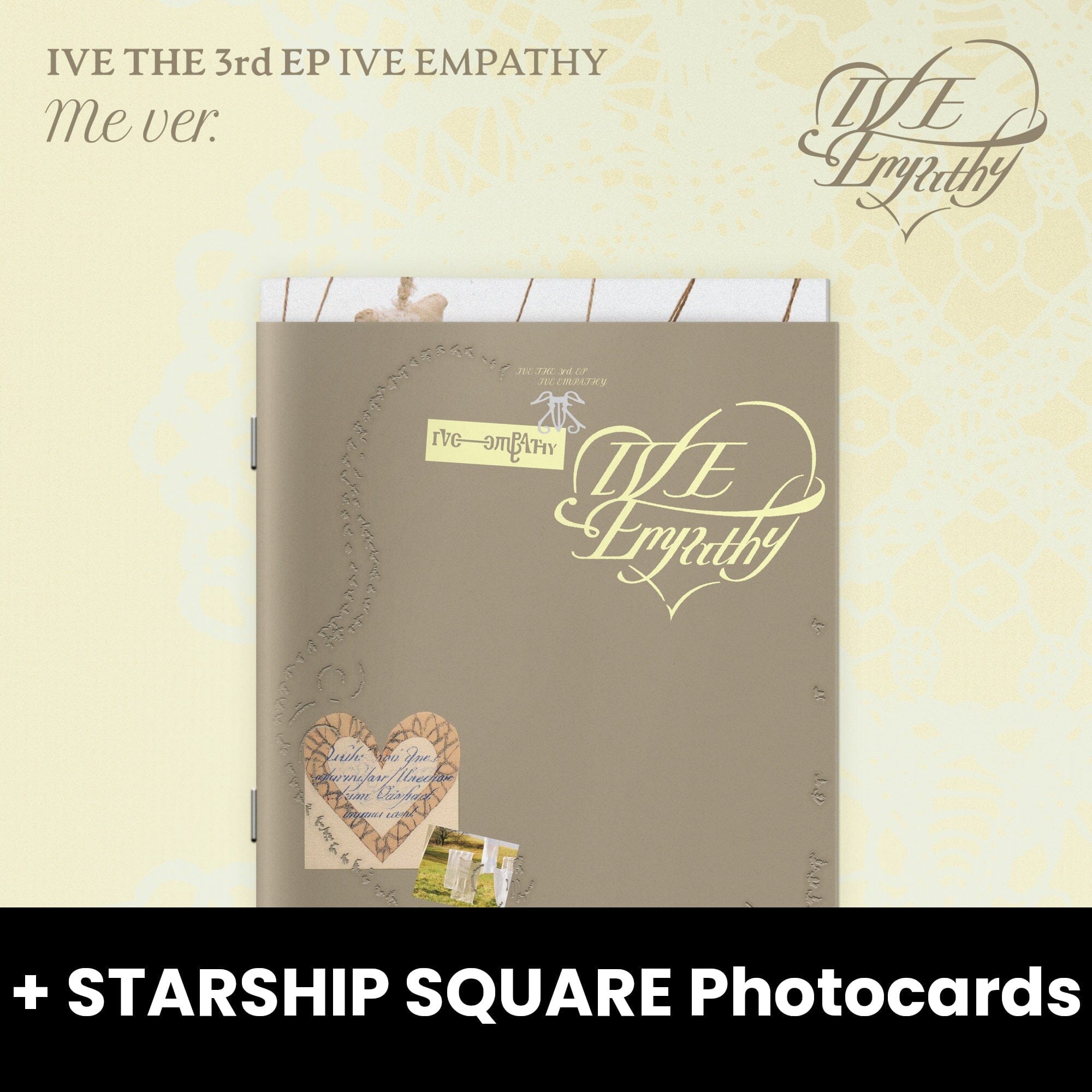 IVE - IVE EMPATHY + STARSHIP SQUARE Photocards Nolae