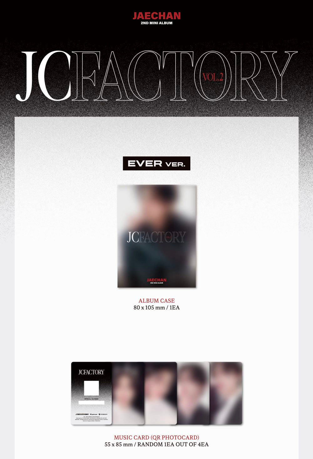 JAECHAN (DKZ) - JCFACTORY VOL.2 (EVER VER.) Nolae