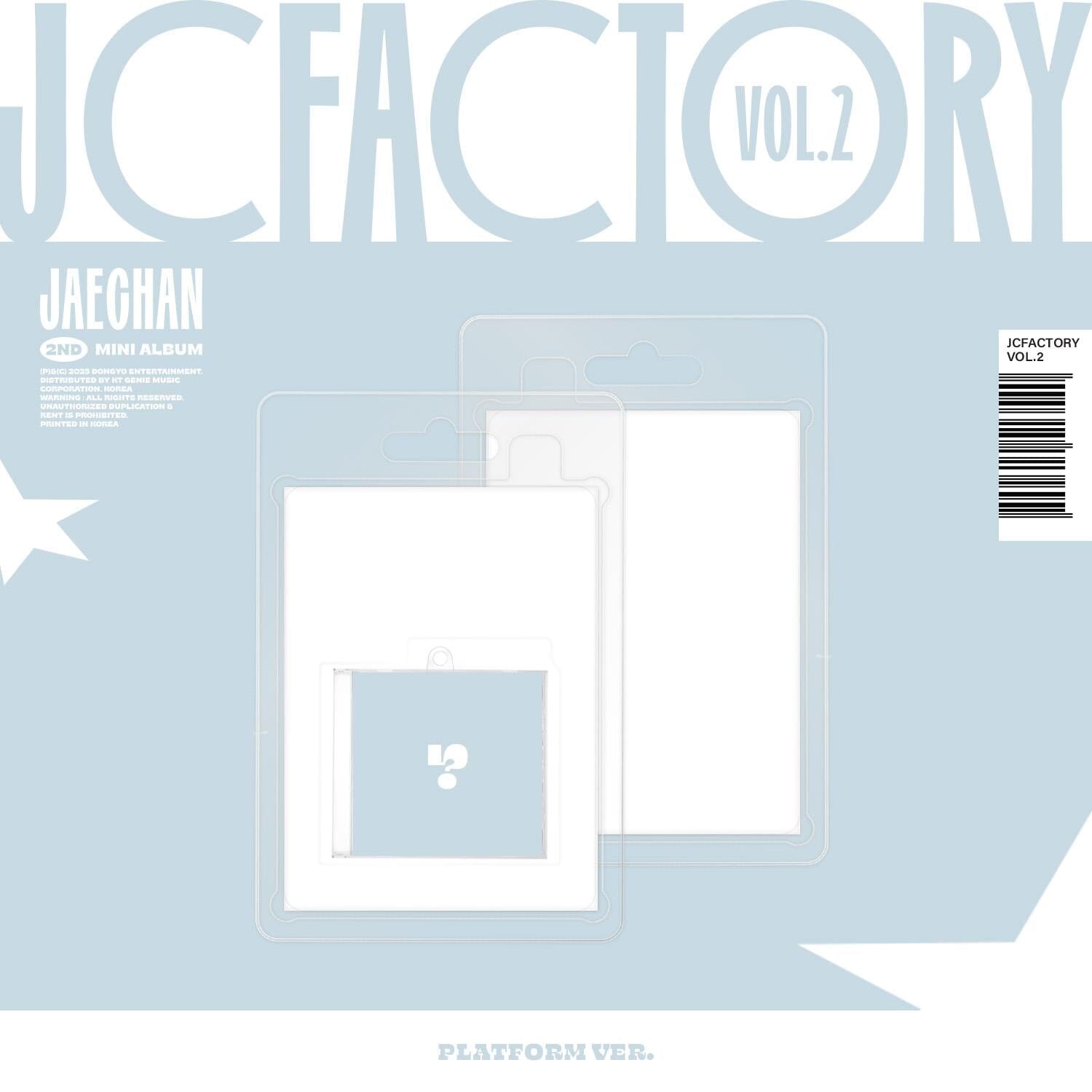 JAECHAN (DKZ) - JCFACTORY VOL.2 (PLATFORM VER.) Nolae