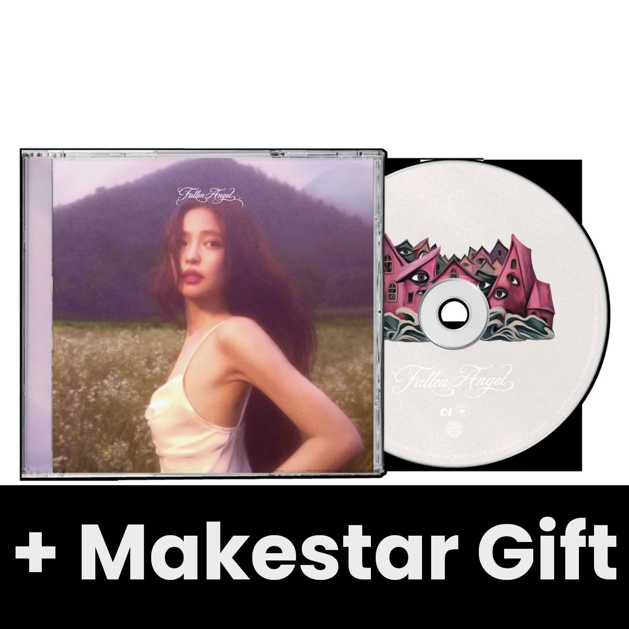 JENNIE (BLACKPINK) - FALLEN ANGEL + Makestar Gift Nolae