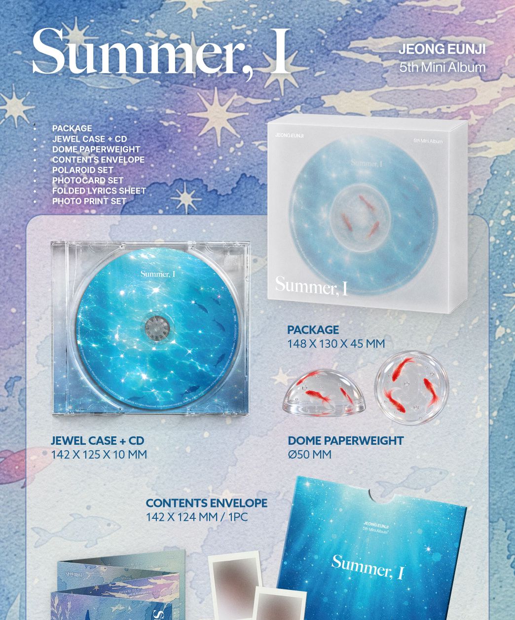 JEONG EUNJI (APINK) - SUMMER, I (MD VER.) Nolae