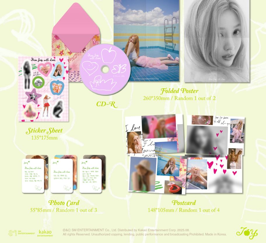 JOY (RED VELVET) - FROM JOY, WITH LOVE (PHOTOBOOK VER.) Nolae