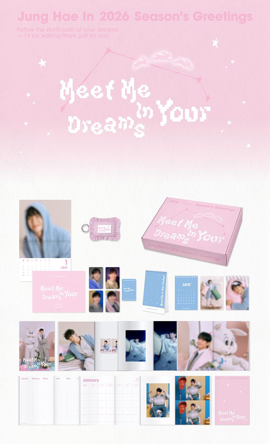 JUNG HAE IN - 2026 SEASON’S GREETINGS (MEET ME IN YOUR DREAMS) Nolae