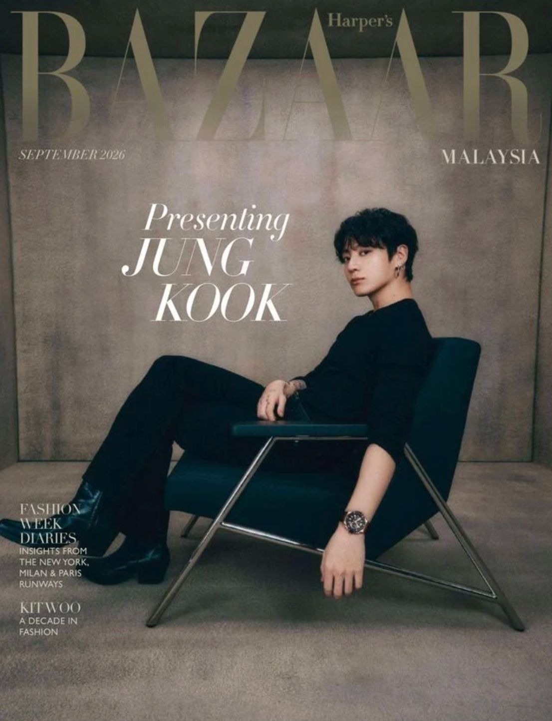 JUNGKOOK (BTS) - BAZAAR MALAYSIA (SEPTEMBER 2026) Nolae