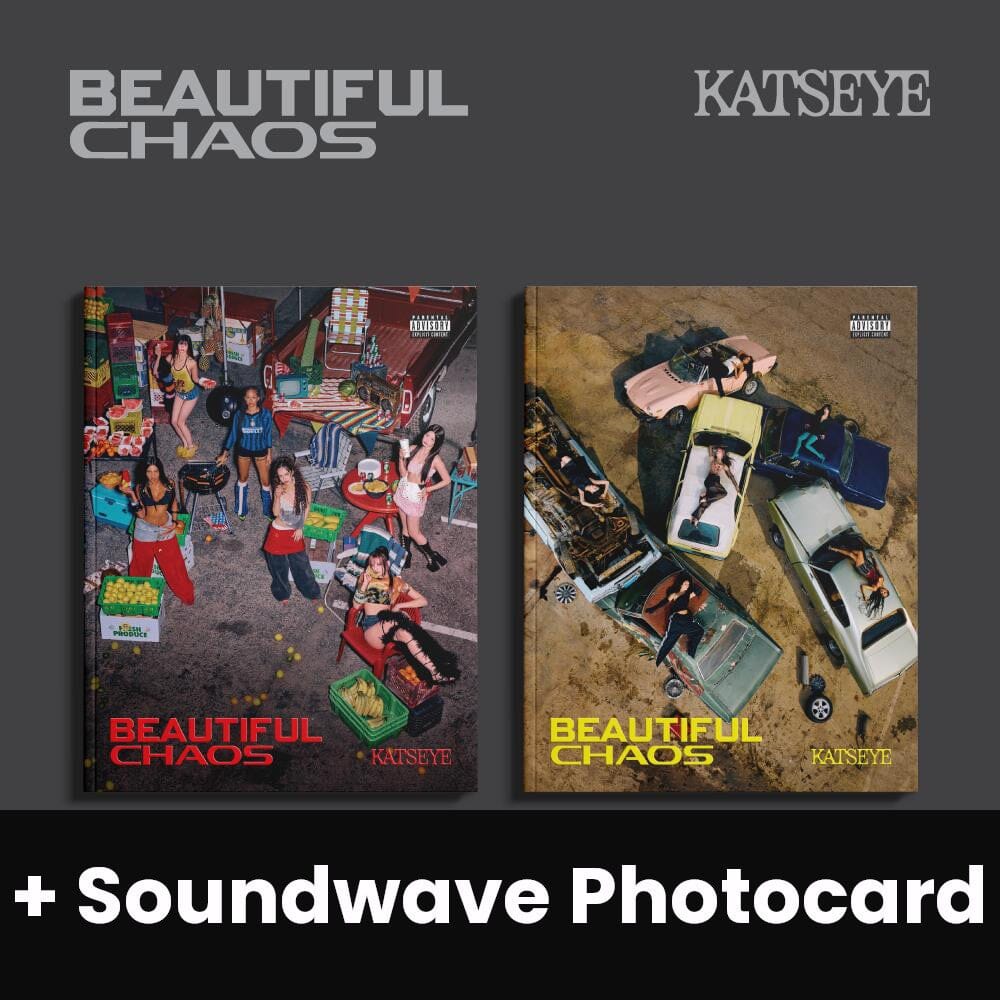 KATSEYE - BEAUTIFUL CHAOS + Soundwave Photocard Nolae