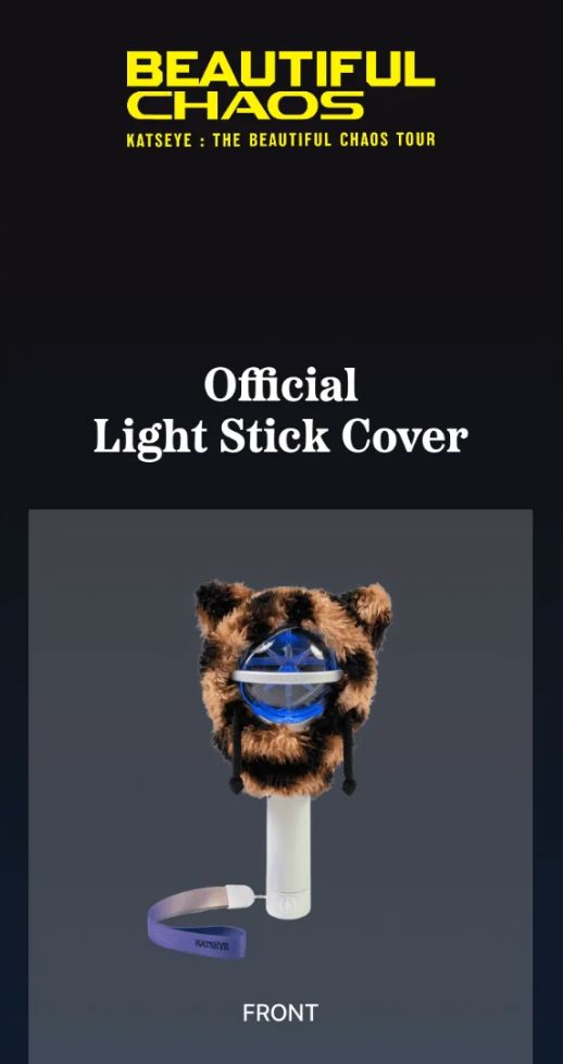 KATSEYE - THE BEAUTIFUL CHAOS OFFICIAL MD Nolae